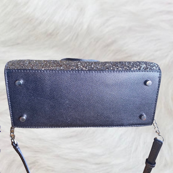 *SOLD* Kate Spade Laurel Way Brown Glitter Mini Reiley Bag ✨NEVER USED✨ - Picture 5 of 7